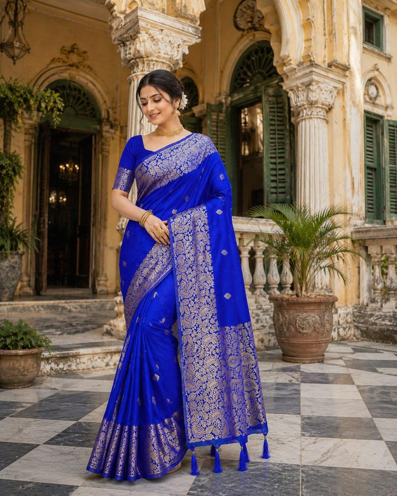 Zamindari soft silk saree Royal heritage