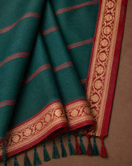 Sharodiya cotton silk -laal paar diaries thumbnail 11
