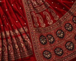 Ajrika Modal Silk Saree - Modal Mahal thumbnail 2