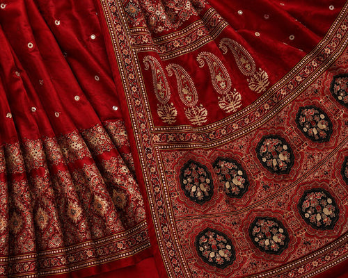 Ajrika Modal Silk Saree - Modal Mahal