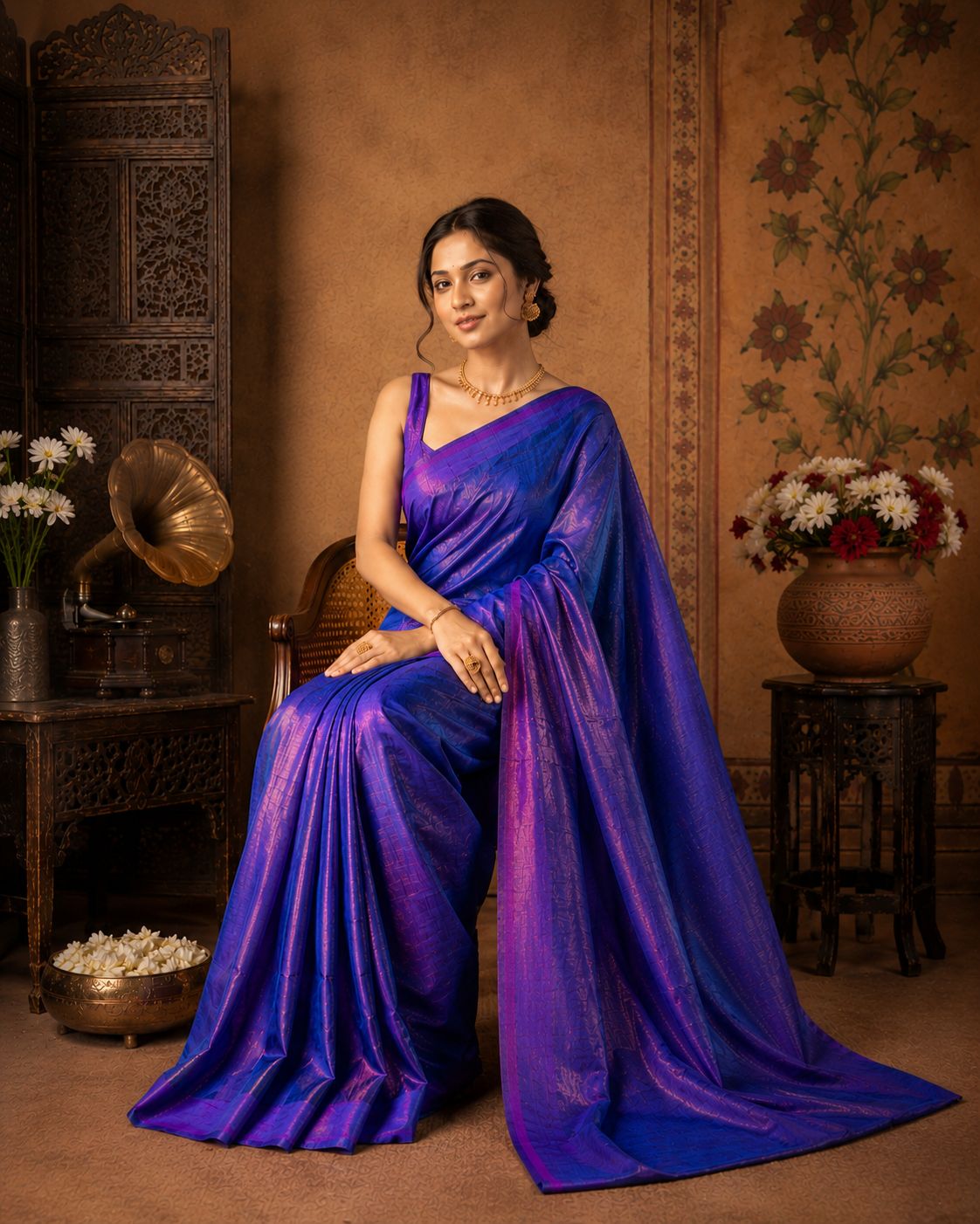 Rajshree tissue silk - Tissue Katha image 13