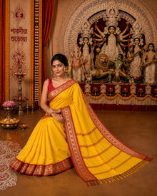 Sharodiya cotton silk -laal paar diaries thumbnail 15
