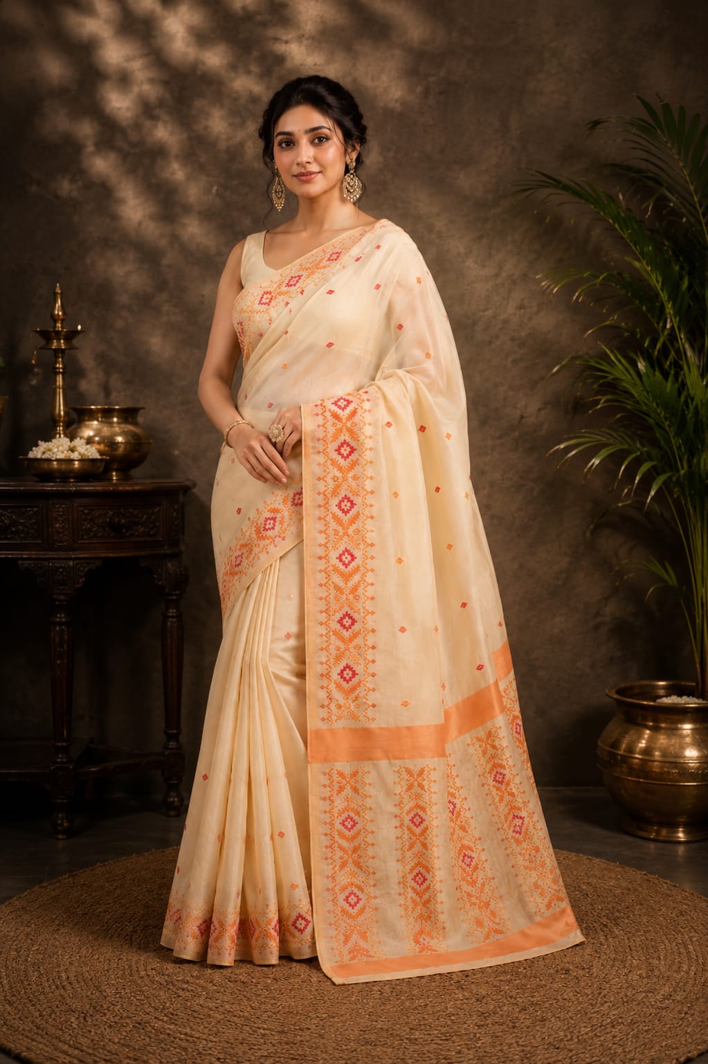 Madhurima Jamdani Silk- Luxe Jamdani image 2