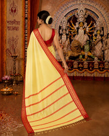 Sharodiya cotton silk -laal paar diaries thumbnail 2