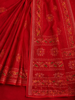 Bonolota Chanderi Cotton Saree- Chanderi Tales thumbnail 2