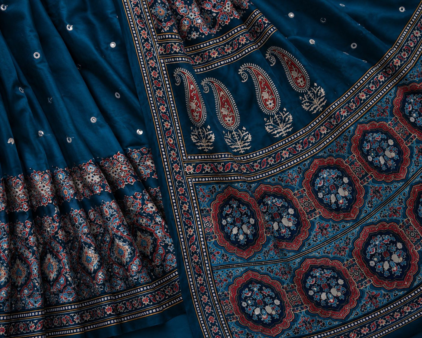 Ajrika Modal Silk Saree - Modal Mahal image 5