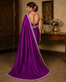 Purple Baddie Satin Silk - Slay Sutra thumbnail 4