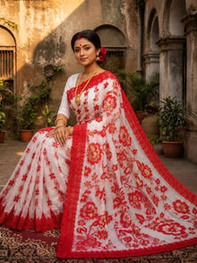 Sohaglota Soft Jamdani Saree-laal paar diaries thumbnail 4