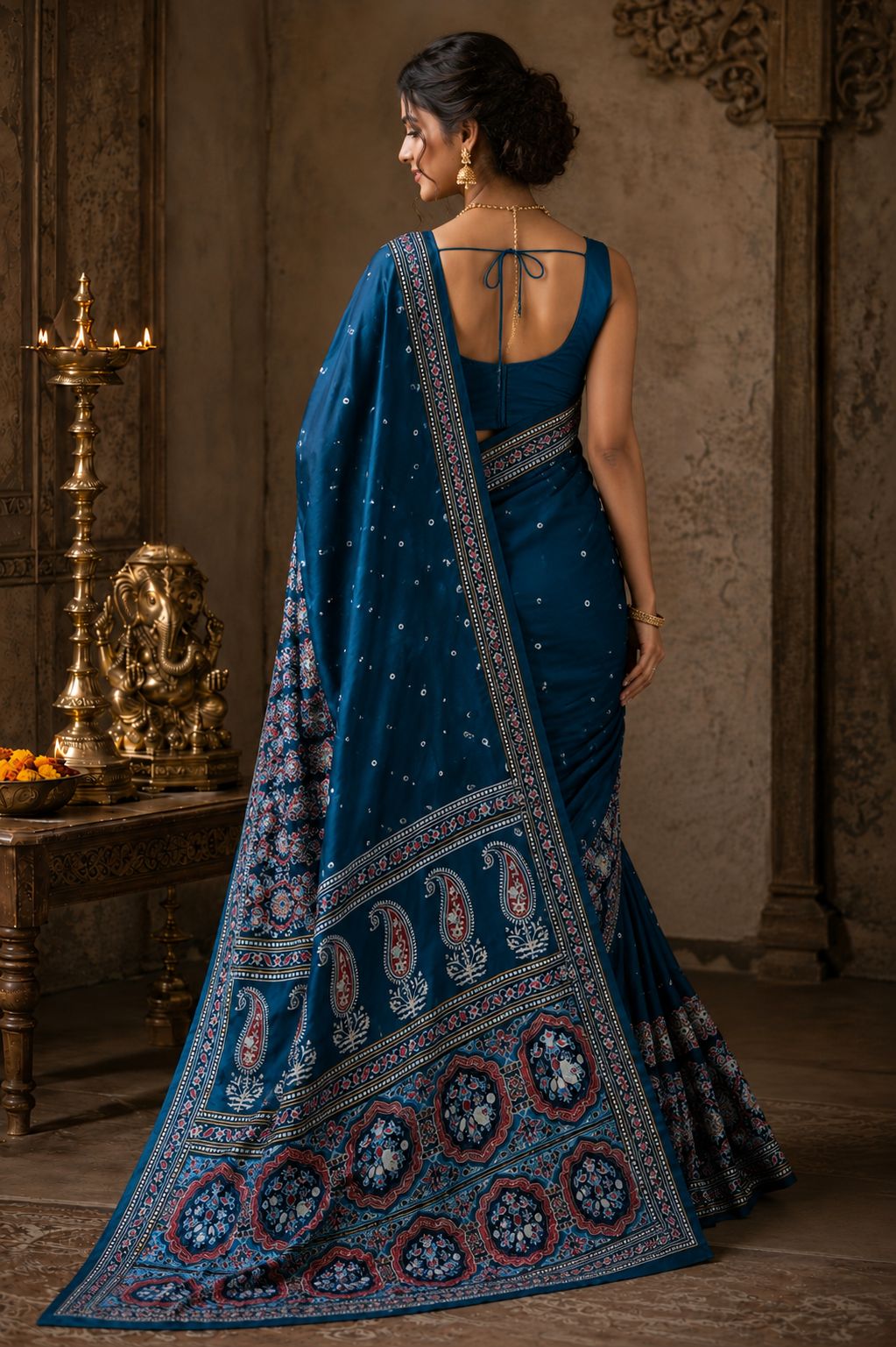 Ajrika Modal Silk Saree - Modal Mahal image 6