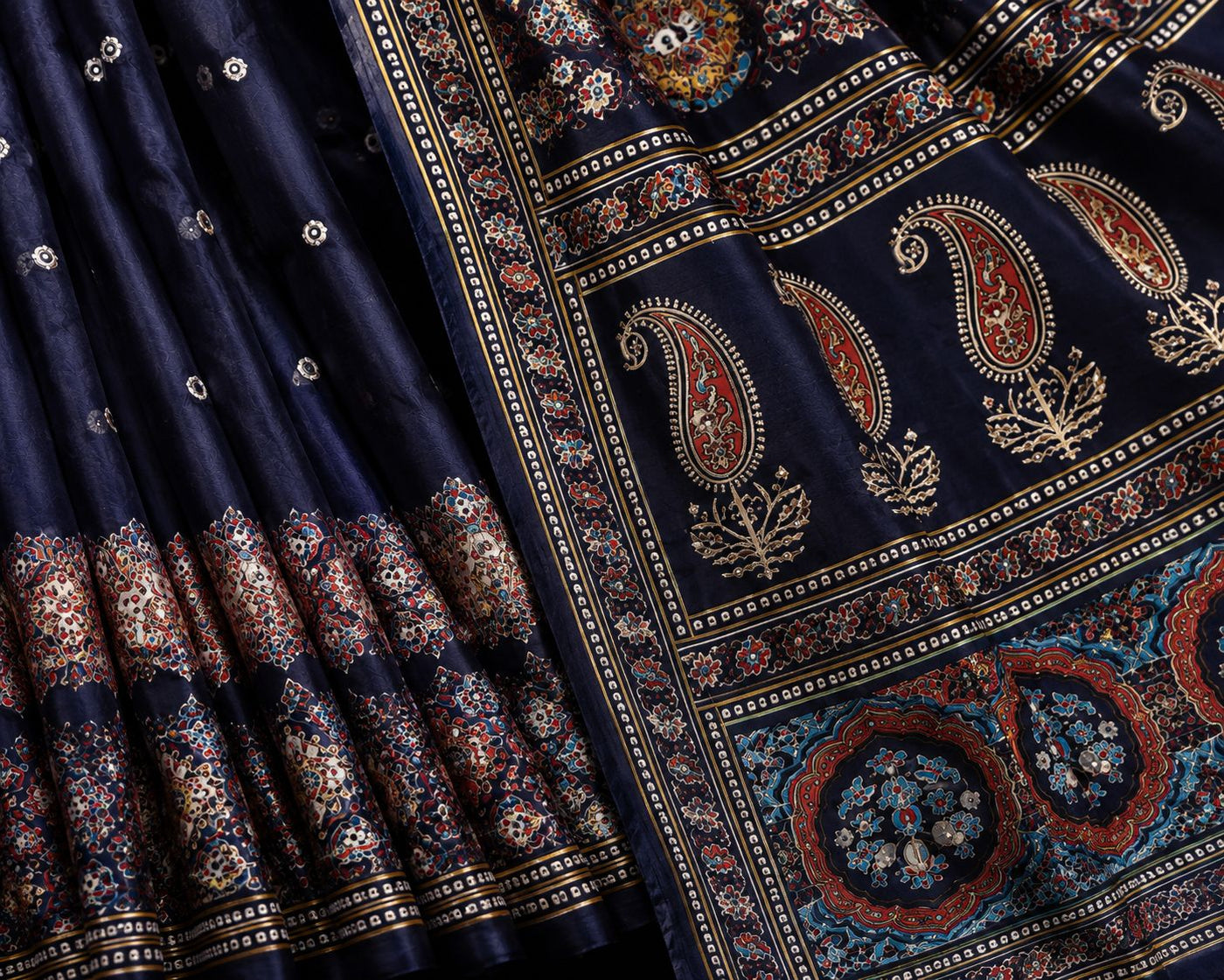 Ajrika Modal Silk Saree - Modal Mahal image 8